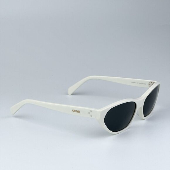 Celine CL40251U 25A BRAND NEW Sunglasses White Grey Cat Eye Women main image 6
